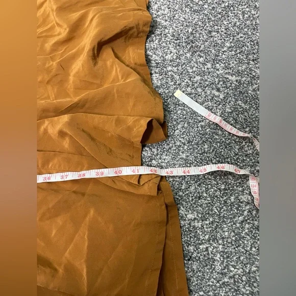 Broadway and Broome Madewell silk Midi Fit & Flare Dress 4 Career Minimalist - Picture 12 of 12